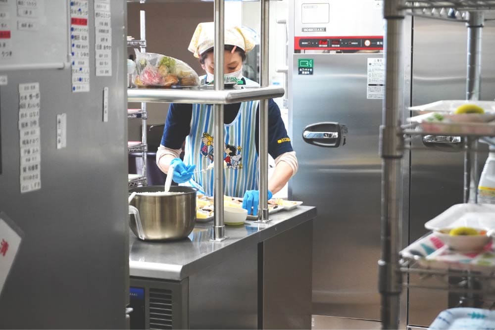 にじのはしの食育の様子
