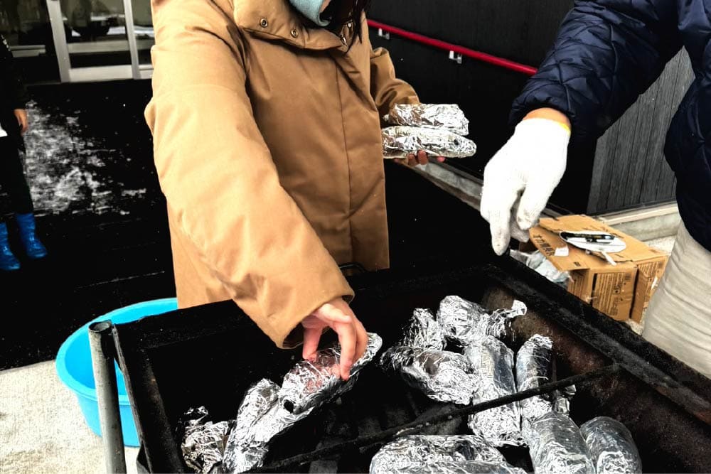にじのはしの食育の様子